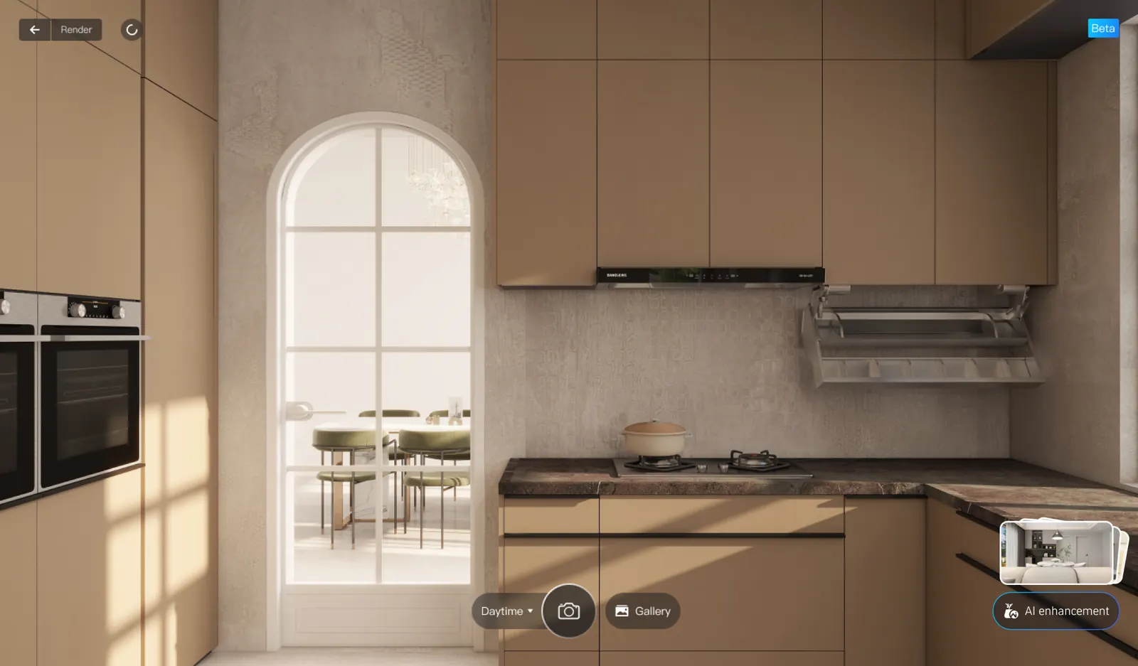 渲染增强后画面